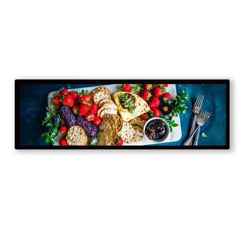 Pantalla LCD de 49,5 polzades Fabricant de pantalla de doble cara