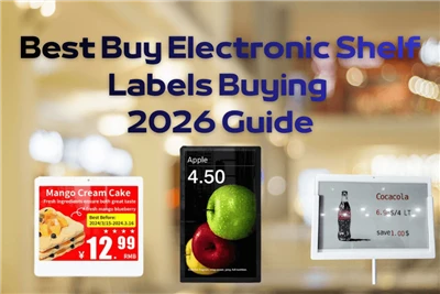 Guia de compra d'etiquetes electròniques de prestatgeries de Best Buy 2026