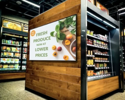 CMS platform requirements for managing stretched LCD display networks at scale Content management system dashboard for retail shelf-edge digital signage showing scheduling and proof-of-play analytics